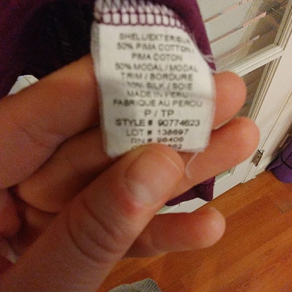 Theory tee with silk ruffle bib inset - Picture 3 of 3